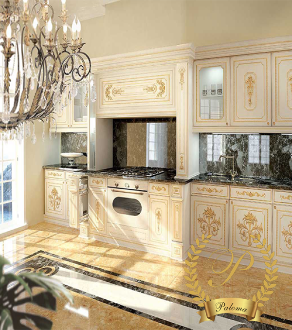 Tủ Bếp Cổ Điển Châu Âu TB39