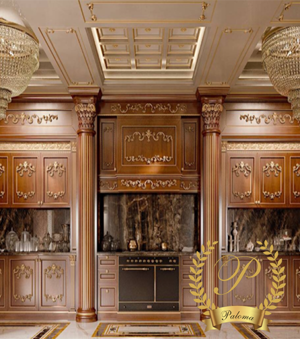 Tủ Bếp Cổ Điển Châu Âu TB38