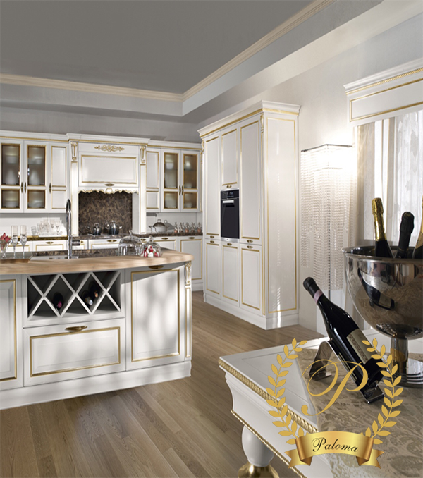 Tủ Bếp Cổ Điển Châu Âu TB35