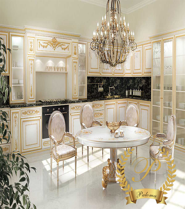 Tủ Bếp Cổ Điển Châu Âu TB33