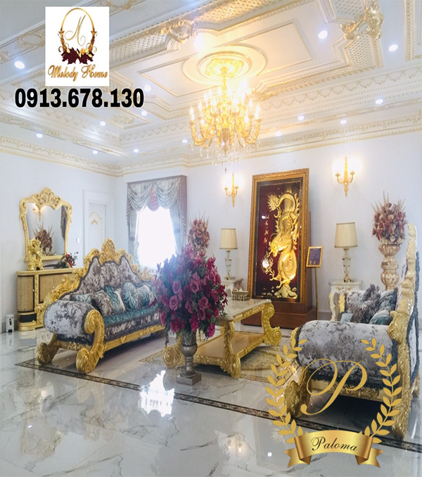 Sofa Cổ Điển Châu Âu SF09