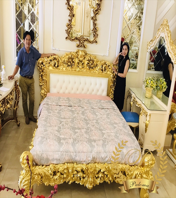 Giường Ngủ Cổ Điển Châu Âu GN52