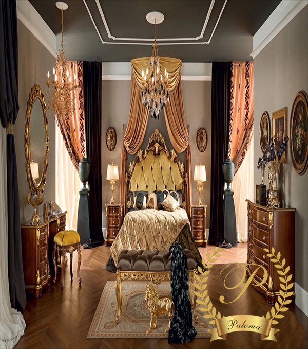 Giường Ngủ Cổ Điển Châu Âu GN30