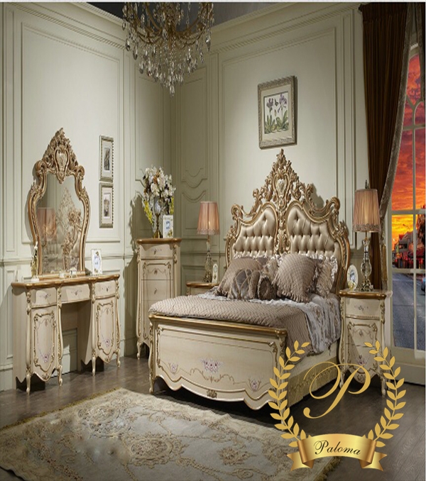 Giường Ngủ Cổ Điển Châu Âu GN 25