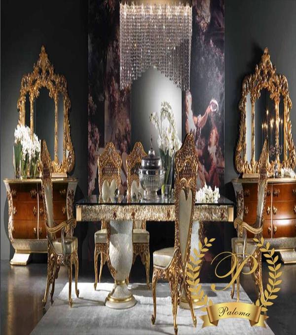 Bàn Ăn Cổ Điển Châu Âu  BA48