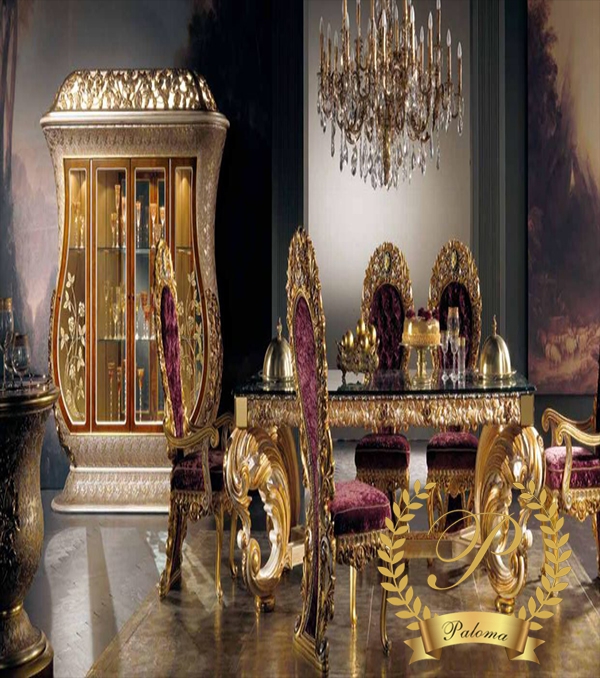 Bàn Ăn Cổ Điển Châu Âu  BA44