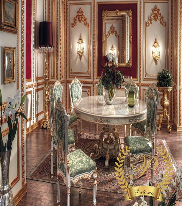 Bàn Ăn Cổ Điển Châu Âu  BA42