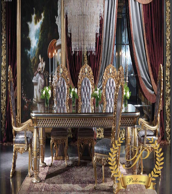 Bàn Ăn Cổ Điển Châu Âu  BA41