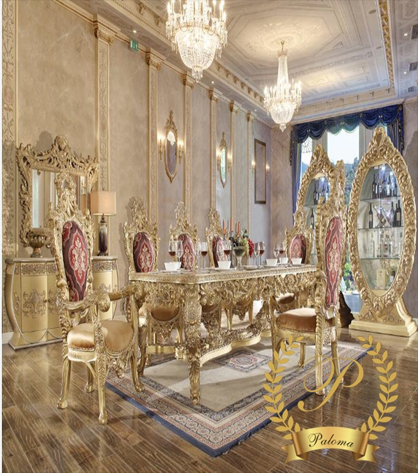 Bàn Ăn Cổ Điển Châu Âu BA40