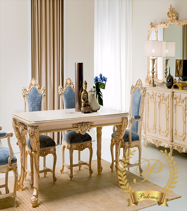 Bàn Ăn Cổ Điển Châu Âu BA38