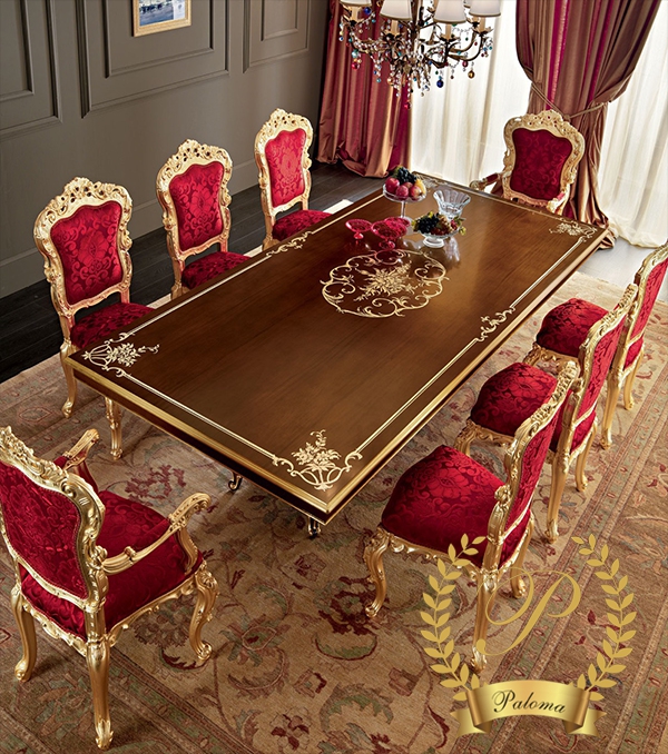 Bàn Ăn Cổ Điển Châu Âu BA37