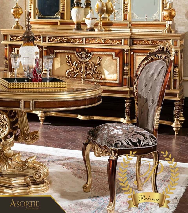 Bàn Ăn Cổ Điển Châu Âu BA36