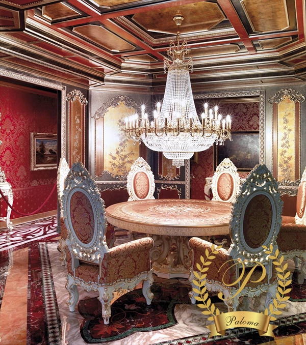 Bàn Ăn Cổ Điển Châu Âu BA35