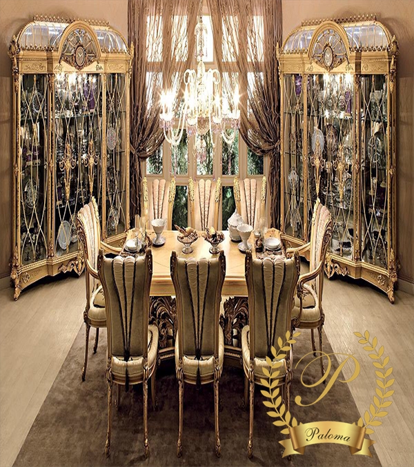 Bàn Ăn Cổ Điển Châu Âu BA33