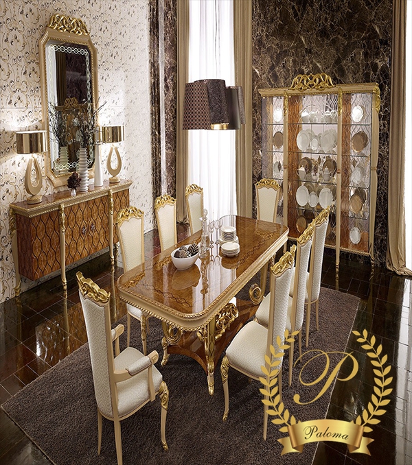 Bàn Ăn Cổ Điển Châu Âu BA32