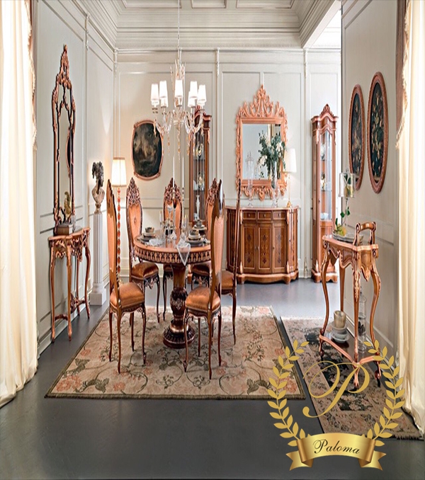 Bàn Ăn Cổ Điển Châu Âu BA29