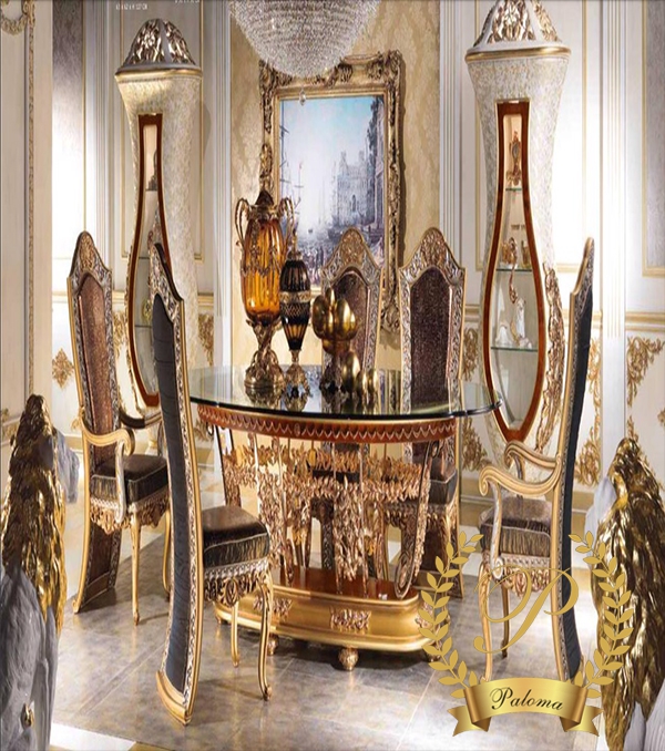 Bàn Ăn Cổ Điển Châu Âu BA27