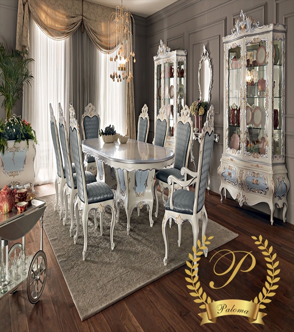 Bàn Ăn Cổ Điển Châu Âu BA26