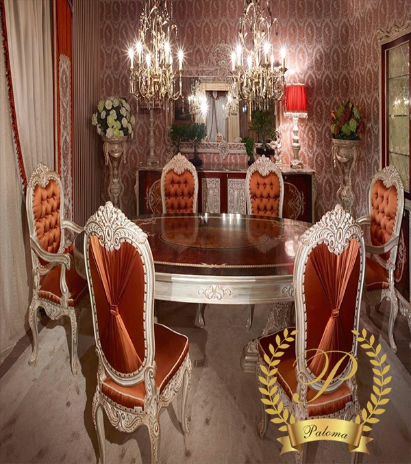 Bàn Ăn Cổ Điển Châu Âu BA25