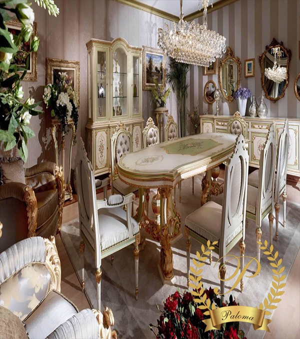 Bàn ăn Cổ Điển Châu Âu BA23