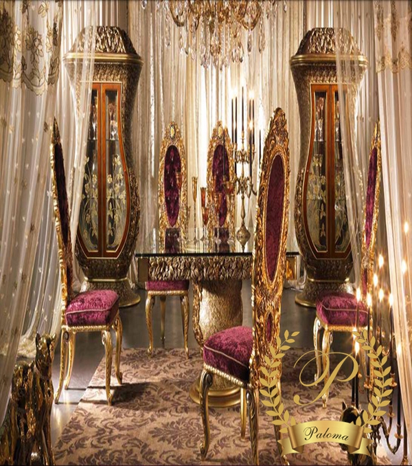 Bàn ăn cổ điển Châu Âu BA17