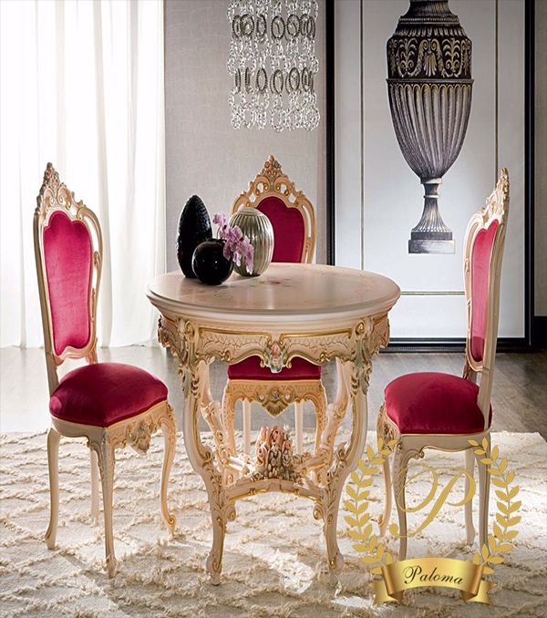 Bàn ăn cổ điển Châu Âu BA05