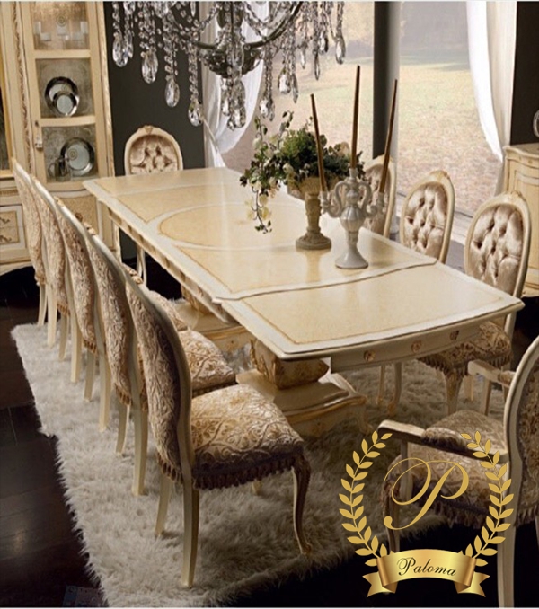 Bàn ăn Cổ điển Châu Âu BA49