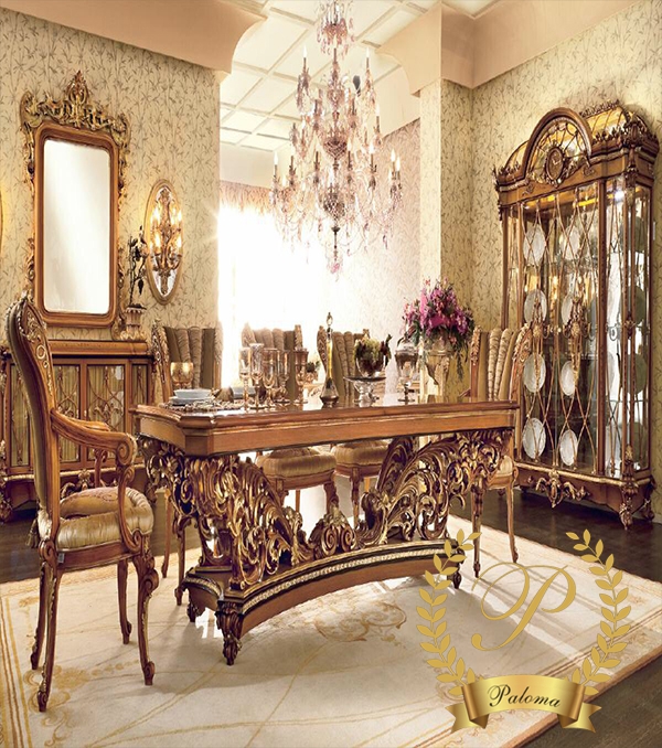 Bàn ăn Cổ điển Châu Âu BA50