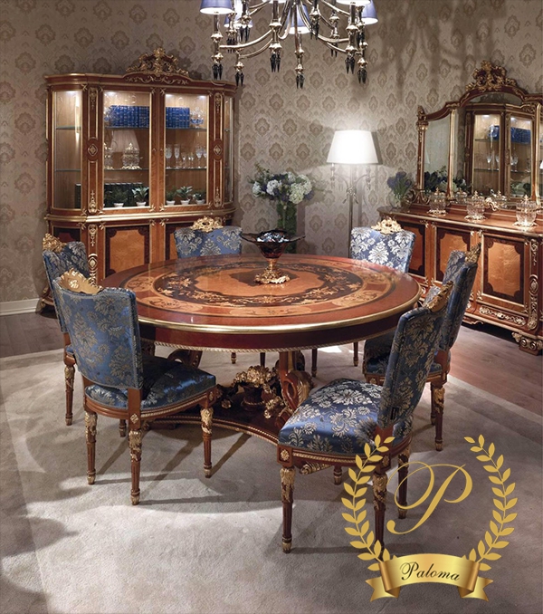 Bàn ăn Cổ điển Châu Âu BA52
