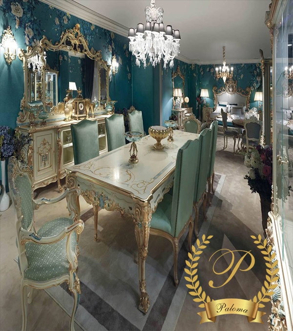 Bàn ăn Cổ điển Châu Âu BA53